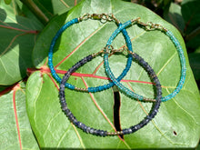 The 7 Chakras Gemstone Bracelets: Apatite and Iolite