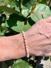 Freshwater Pearls and Gold Bracelet