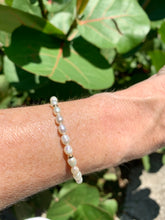 Freshwater Pearls and Gold Bracelet