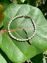 Freshwater Pearls and Gold Bracelet