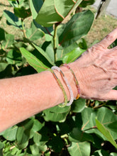 The 7 Chakras Gemstone Bracelets: Tourmaline, Peridot, Moonstone