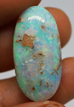Ocean Sunset Australian Boulder Opal Ring