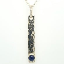 Blue Sapphire Sand Bar Necklace