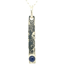 Blue Sapphire Sand Bar Necklace