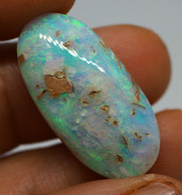 Ocean Sunset Australian Boulder Opal Ring