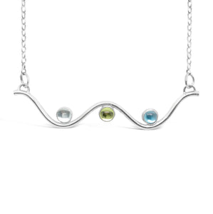 Ebb and Flow Horizontal Necklace