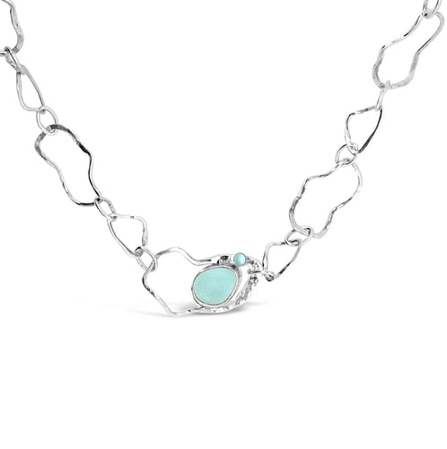 Ripples Sea Glass Necklace